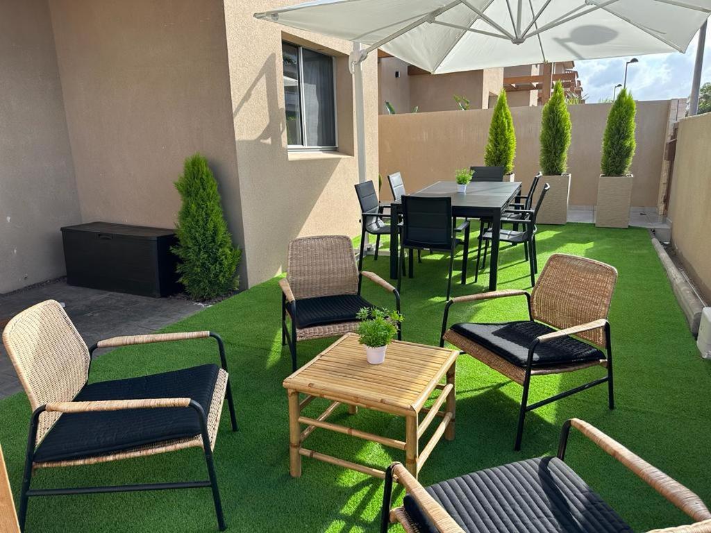 Golf Tenerife South XX Wheel Accessible Shower XX Free Wifi XX Private Pool 30 Degrees XX Two Terraces 30M2X60M2 Xxfree Parking XX Mountain View XX Flatscreen 65 Inch XX Сан Мигел де Абона Екстериор снимка