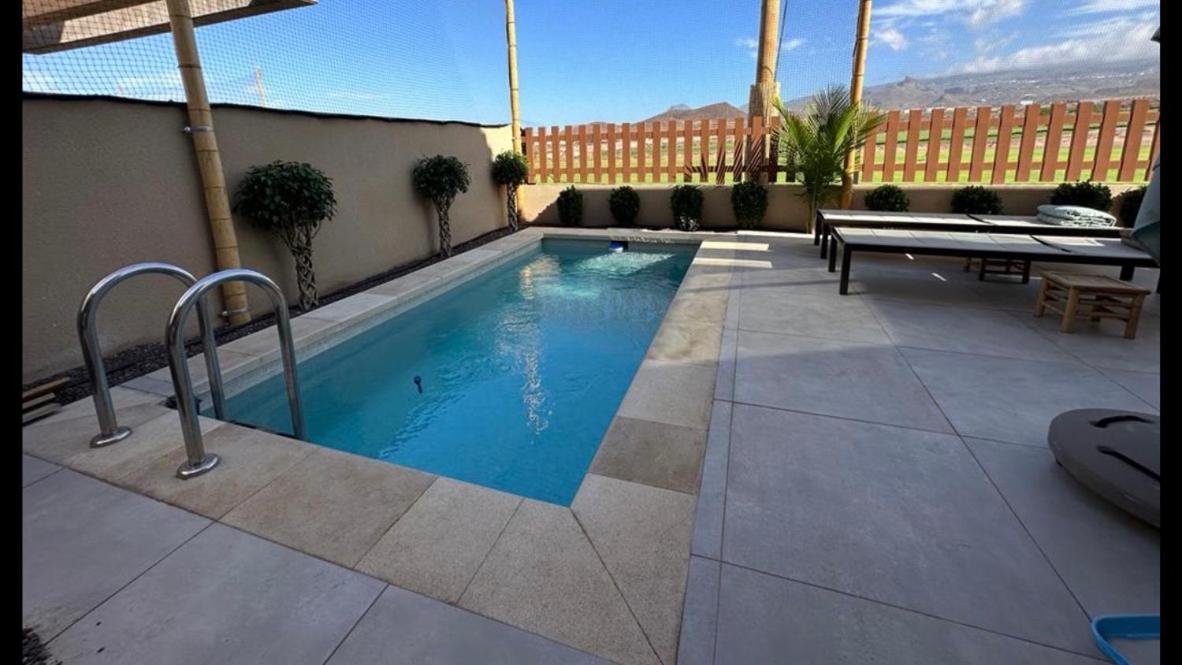 Golf Tenerife South XX Wheel Accessible Shower XX Free Wifi XX Private Pool 30 Degrees XX Two Terraces 30M2X60M2 Xxfree Parking XX Mountain View XX Flatscreen 65 Inch XX Сан Мигел де Абона Екстериор снимка