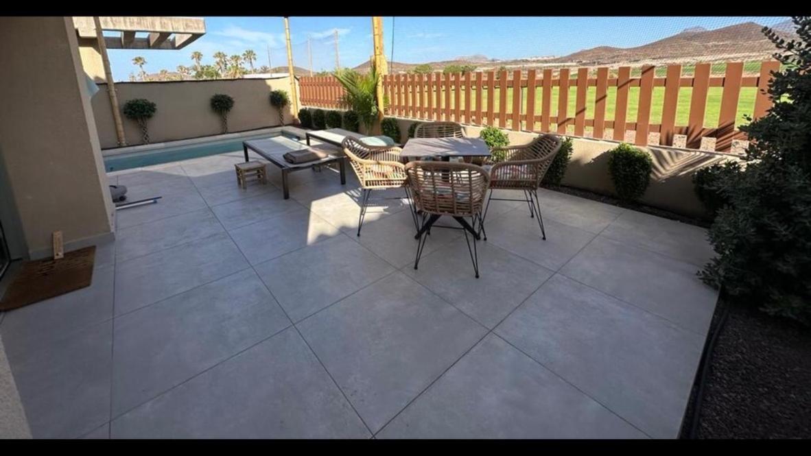 Golf Tenerife South XX Wheel Accessible Shower XX Free Wifi XX Private Pool 30 Degrees XX Two Terraces 30M2X60M2 Xxfree Parking XX Mountain View XX Flatscreen 65 Inch XX Сан Мигел де Абона Екстериор снимка